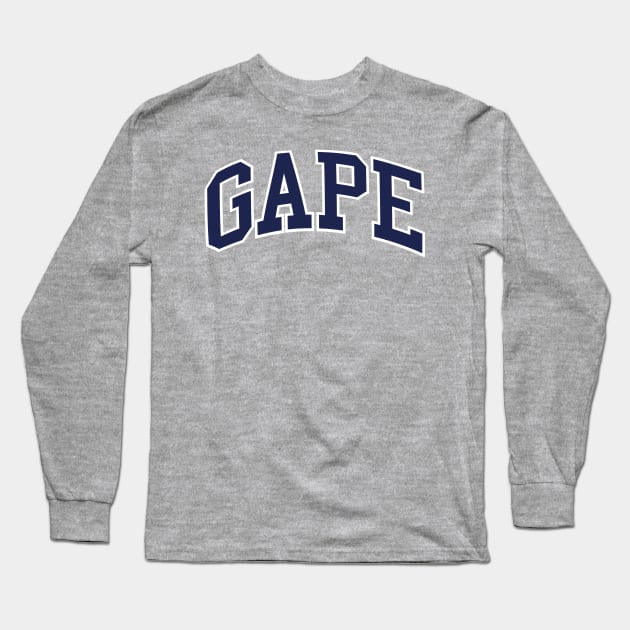 GAPE  |  Brooklyn 99 Long Sleeve T-Shirt by cats_foods_tvshows